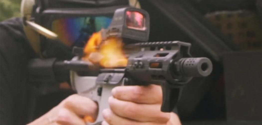 3D Printed 4.75" Shorty AR Pistol with MASSIVE Flashes!!!