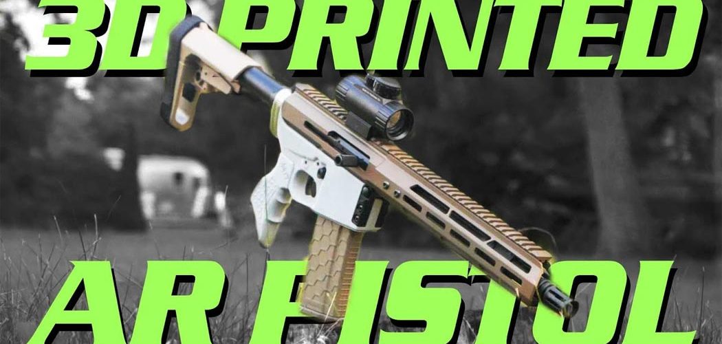3D Printed 5.56 AR Pistol!!!
