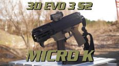 3D Printed Scorpion Evo Micro K Pistol