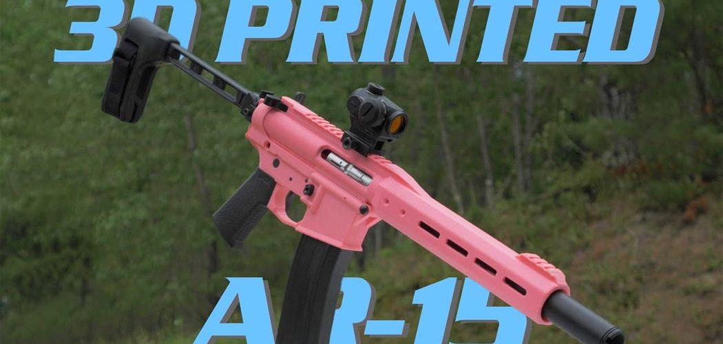 The Bubblegun: A Pink 3D Printed AR Chambered in .22LR