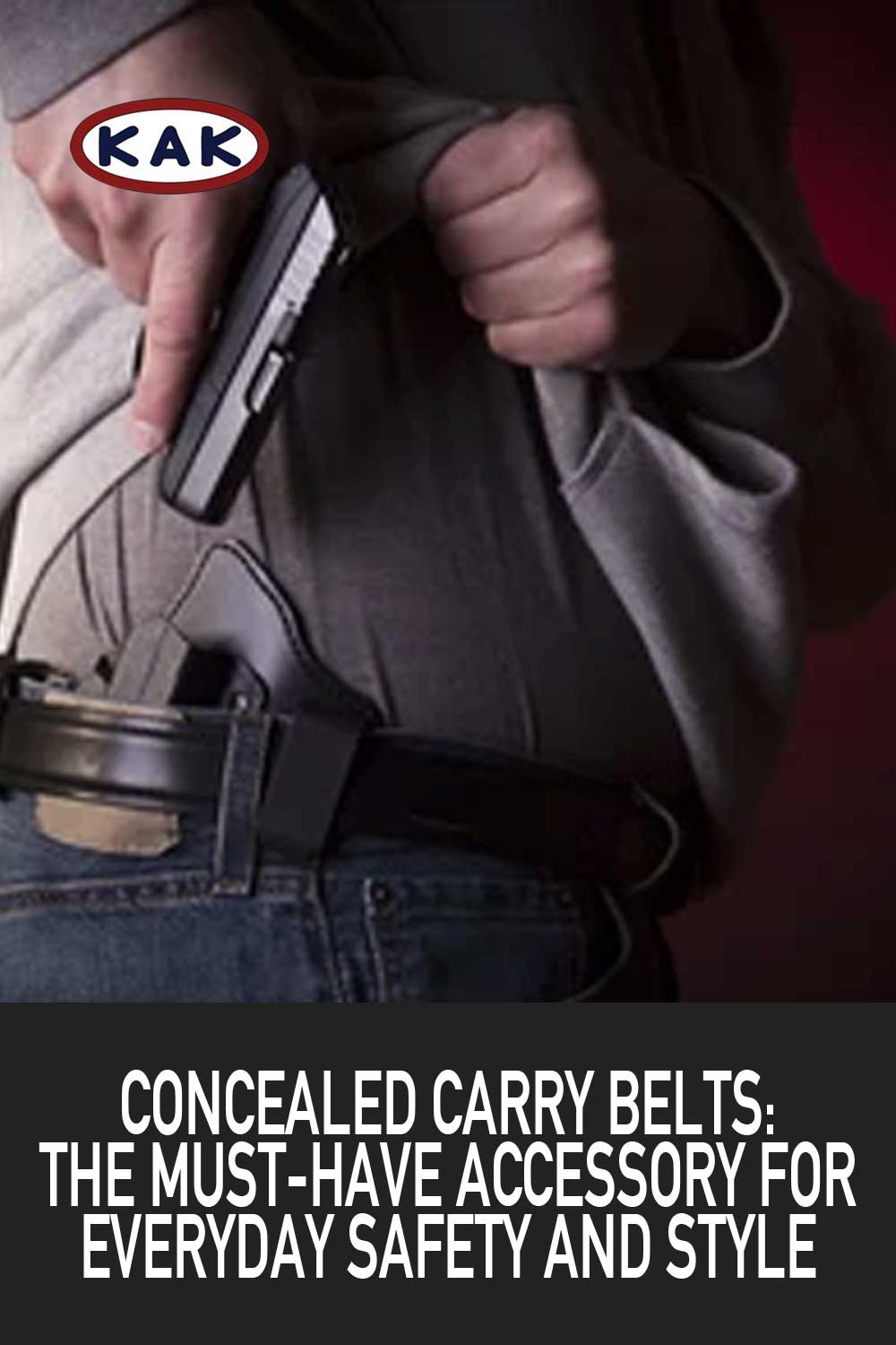 Concealed Carry Belts: The Must-Have Accessory for Everyday Safety and Style