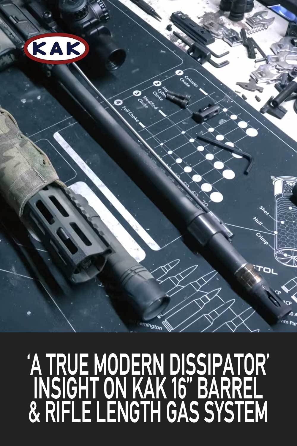 'A True Modern Dissipator' - Insight on KAK 16" Barrel & Rifle Length Gas System